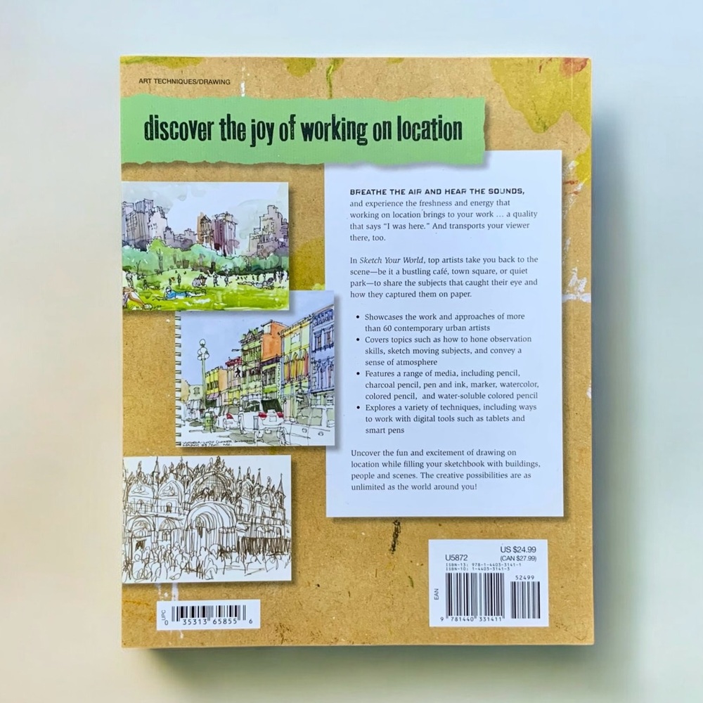 Sketch Your World: Essential Techniques For Drawing by James Hobbs, Paperback - Picture 2 of 12